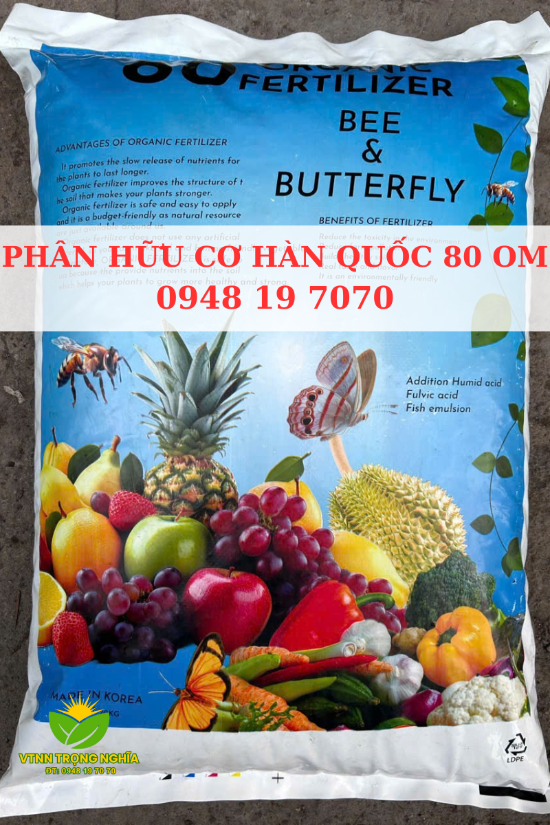 PHÂN HỮU CƠ HÀN QUỐC 80 OM 